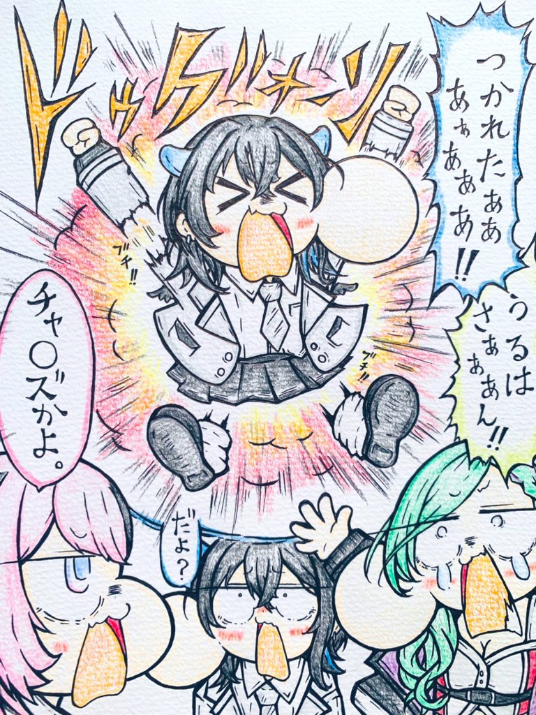 今月はたくさん描けた
 #今月描いた絵を晒そう 