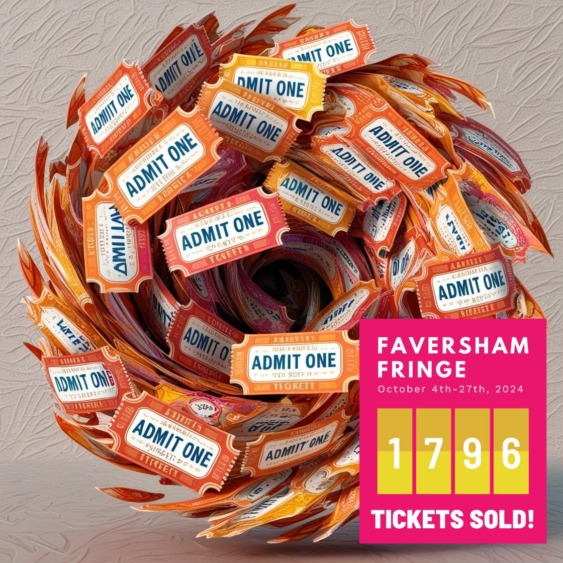 Thank you, Faversham! 1,796 tickets sold, 7 sold-out shows, &amp; huge thanks to our acts, volunteers, &amp; venues. See you next October! #Faversham
