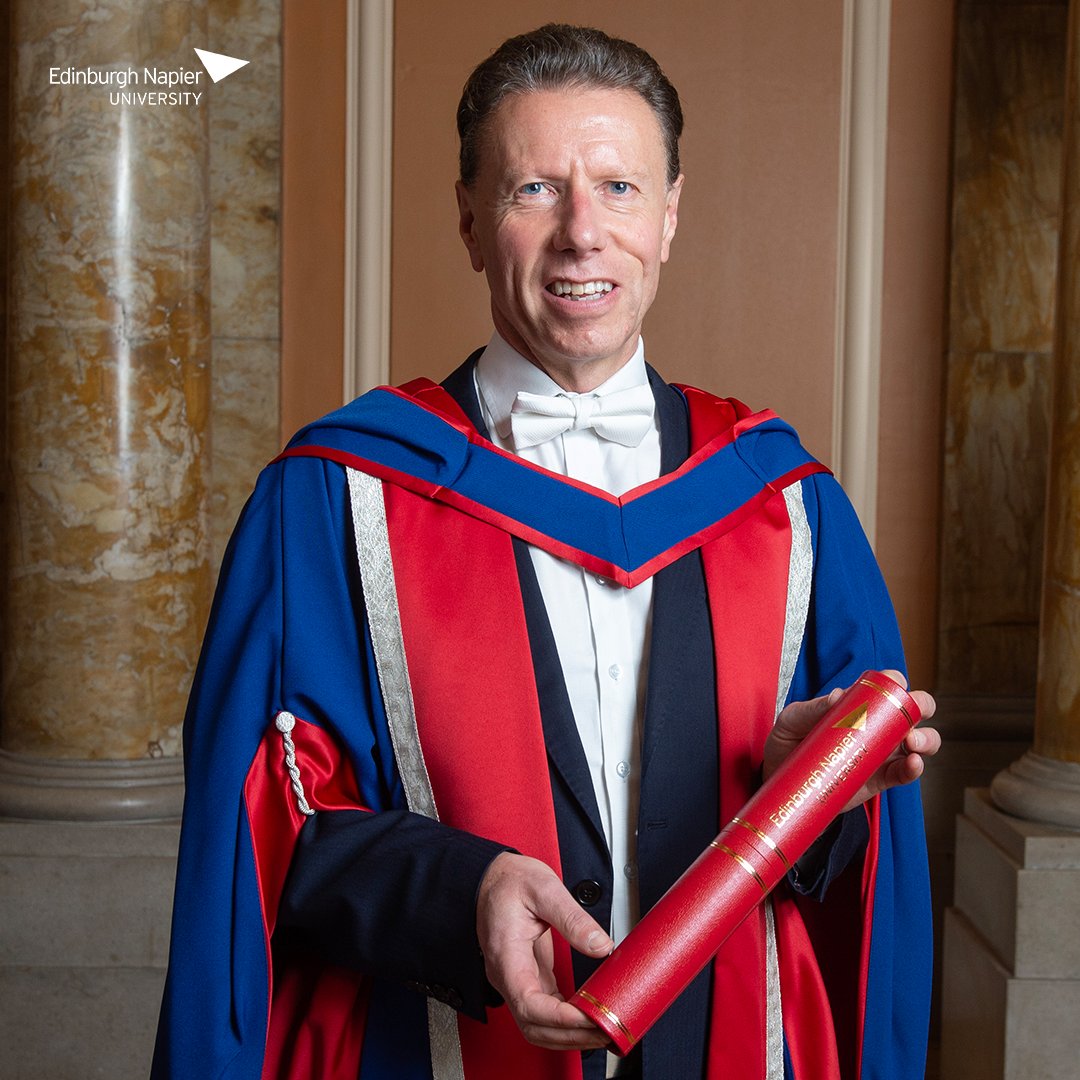 Edinburgh Napier University (@edinburghnapier) on Twitter photo 🎓 | The leader of Scotland’s financial technology industry organisation has been recognised by #EdNapier for his role in shaping the banking and financial services sector.
<a href="/IngledewStephen/">Stephen Ingledew OBE</a> was presented with an honorary doctorate at the Usher Hall in Edinburgh.
In a career 🎓 | The leader of Scotland’s financial technology industry organisation has been recognised by #EdNapier for his role in shaping the banking and financial services sector.
<a href="/IngledewStephen/">Stephen Ingledew OBE</a> was presented with an honorary doctorate at the Usher Hall in Edinburgh.
In a career