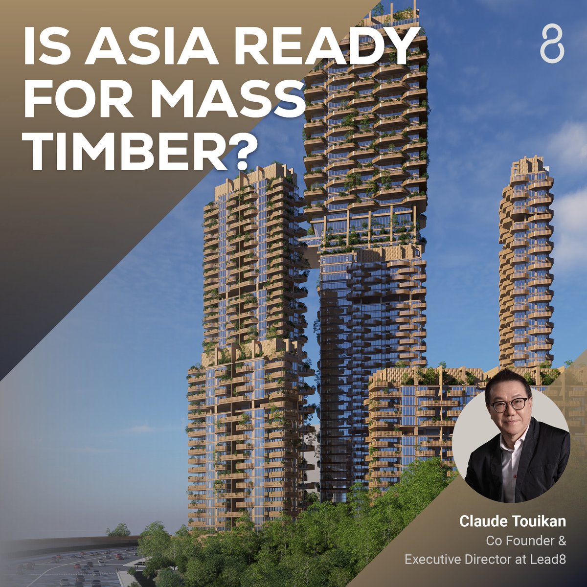 lead_8's tweet image. [#DesignSeries] Is Asia Ready for Mass Timber?

Lead8’s Claude Touikan discusses how #masstimber is changing opportunities for #lowcarbon #buildings and #communities as it grows in popularity around the world.

Read here:
🔗lead8.com/news/asia-read…

#DesignInsight