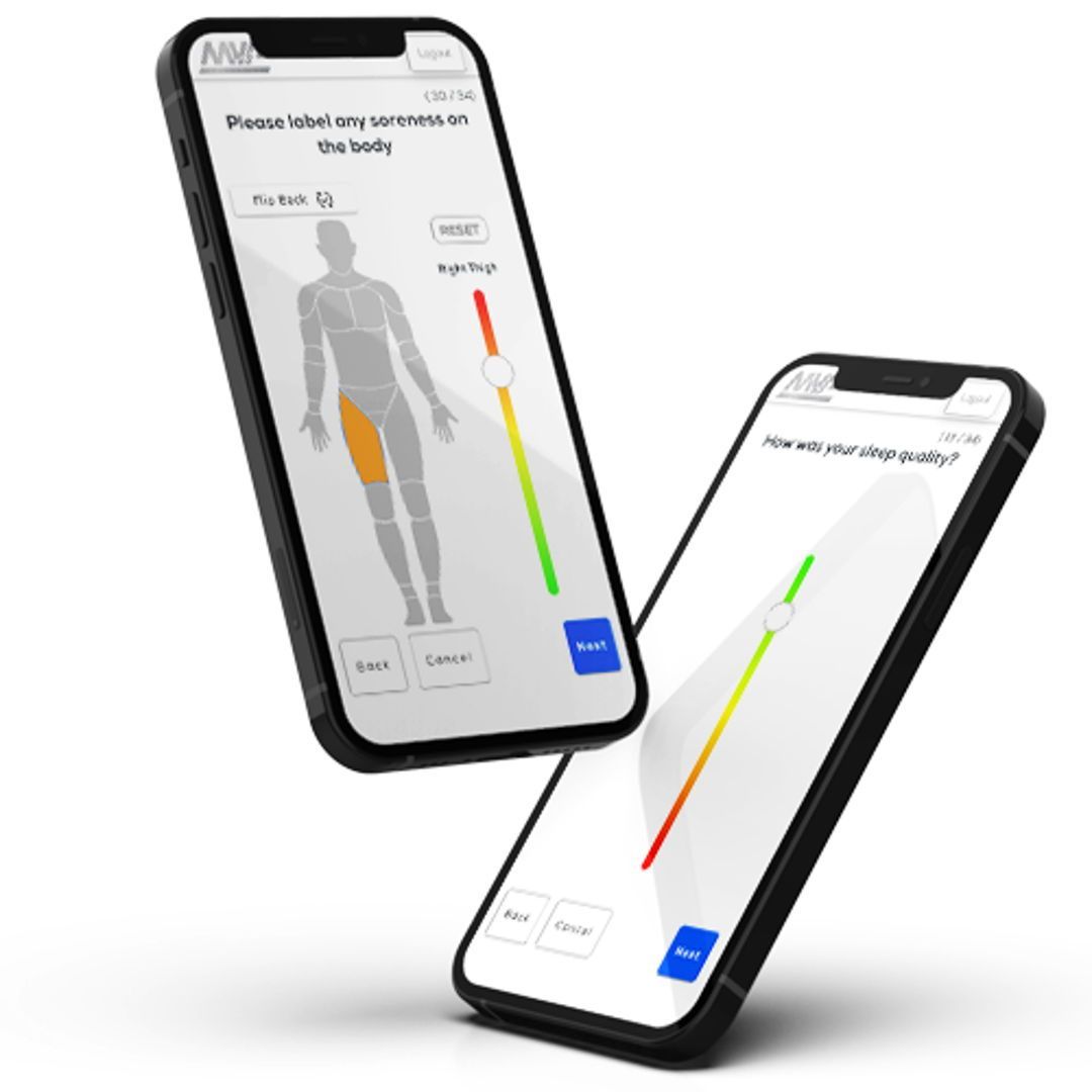 📊 Keep your athletes performing at their peak with Project MVP’s monitoring app! Track sleep, mood, energy &amp; more in real-time. Coaches, this is your new game-changer! #ProjectMVP #SportsTech #AthleteWellness