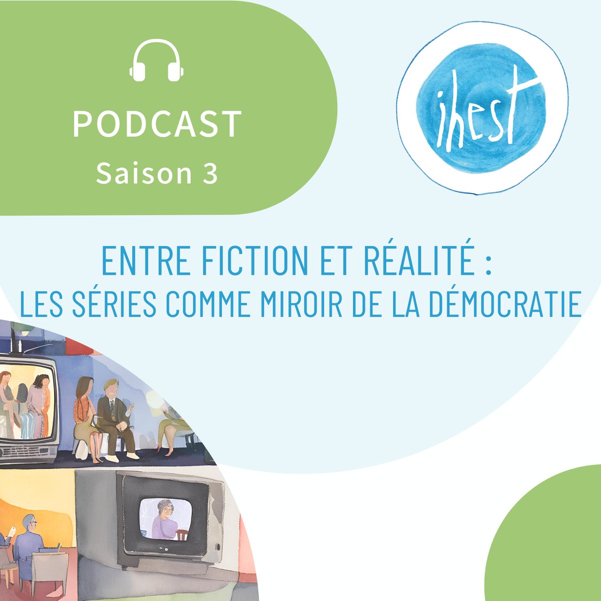 IHEST ➡️ ihest.bsky.social (@ihest) on Twitter photo 🎙️ Nouveau podcast 🗳️
Les séries façonnent nos valeurs : justice, égalité, liberté. Découvrez comment elles deviennent un terrain d'entraînement à la démocratie avec <a href="/tdesaintmaurice/">thibaudesaintmaurice</a>
🎧 À écouter ici : podcast.ausha.co/decider-avec-l… 🎙️ Nouveau podcast 🗳️
Les séries façonnent nos valeurs : justice, égalité, liberté. Découvrez comment elles deviennent un terrain d'entraînement à la démocratie avec <a href="/tdesaintmaurice/">thibaudesaintmaurice</a>
🎧 À écouter ici : podcast.ausha.co/decider-avec-l…