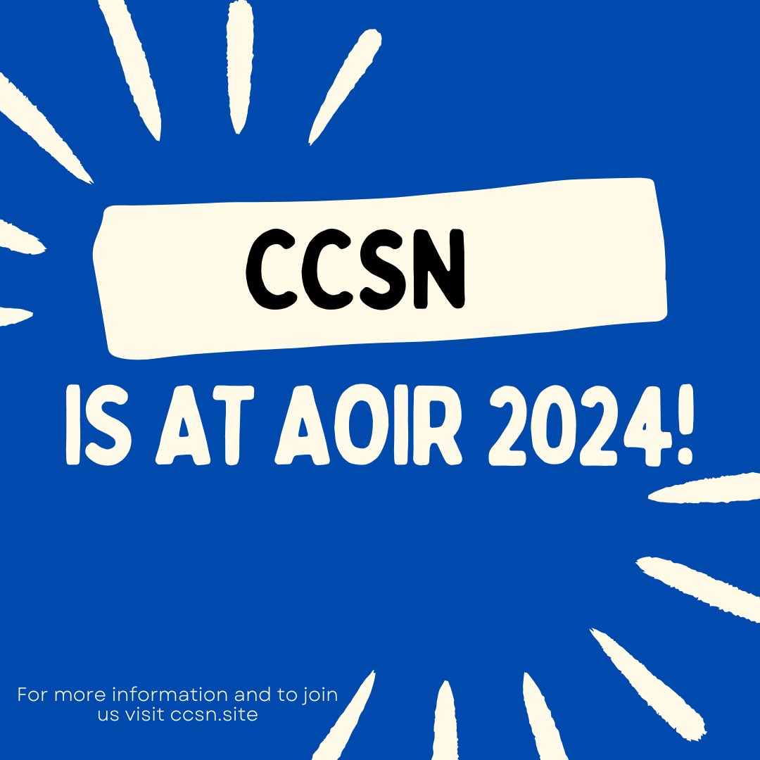 Dr. Jess Maddox (@drjessmaddox) on Twitter photo .<a href="/WEARECCSN/">CCSN</a> is at #AOIR2024! Come see work by core members <a href="/TomDivon/">Tom Divon | ΨͺΩΩ
Ψ―ΩΩΩΩ | ΧͺΧΧ ΧΧΧΧΧ</a> <a href="/JessRauchberg/">jess rauchberg, phd</a> <a href="/Harris216/">Brandon C Harris, PhD π</a> <a href="/brookeerinduffy/">Dr. Brooke Erin Duffy</a> <a href="/blackgaygemini/">Christopher J. Persaud</a> <a href="/thechristinet/">Christine H. Tran β€οΈβπ©Ήβ¨πΉ</a> <a href="/bloggeronpole/">Dr Carolina Are ππ» bloggeronpole</a> <a href="/coltenmeisner/">Colten Meisner - coltenmeisner.bsky.social</a> and myself! Weβre presenting work in various forms across all days, come say hi & learn about the network! .<a href="/WEARECCSN/">CCSN</a> is at #AOIR2024! Come see work by core members <a href="/TomDivon/">Tom Divon | ΨͺΩΩ
Ψ―ΩΩΩΩ | ΧͺΧΧ ΧΧΧΧΧ</a> <a href="/JessRauchberg/">jess rauchberg, phd</a> <a href="/Harris216/">Brandon C Harris, PhD π</a> <a href="/brookeerinduffy/">Dr. Brooke Erin Duffy</a> <a href="/blackgaygemini/">Christopher J. Persaud</a> <a href="/thechristinet/">Christine H. Tran β€οΈβπ©Ήβ¨πΉ</a> <a href="/bloggeronpole/">Dr Carolina Are ππ» bloggeronpole</a> <a href="/coltenmeisner/">Colten Meisner - coltenmeisner.bsky.social</a> and myself! Weβre presenting work in various forms across all days, come say hi & learn about the network!