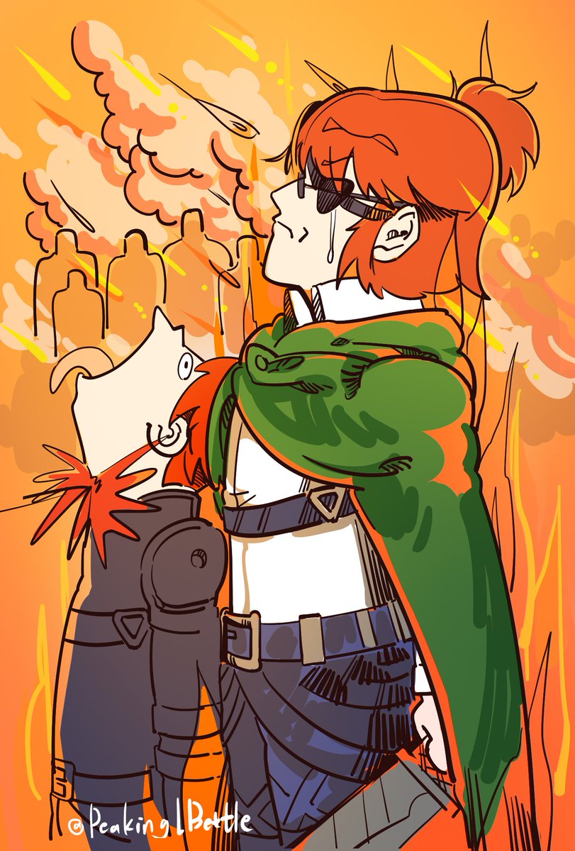 PeakingLbeetle's tweet image. 來個世界末日版
#flohan