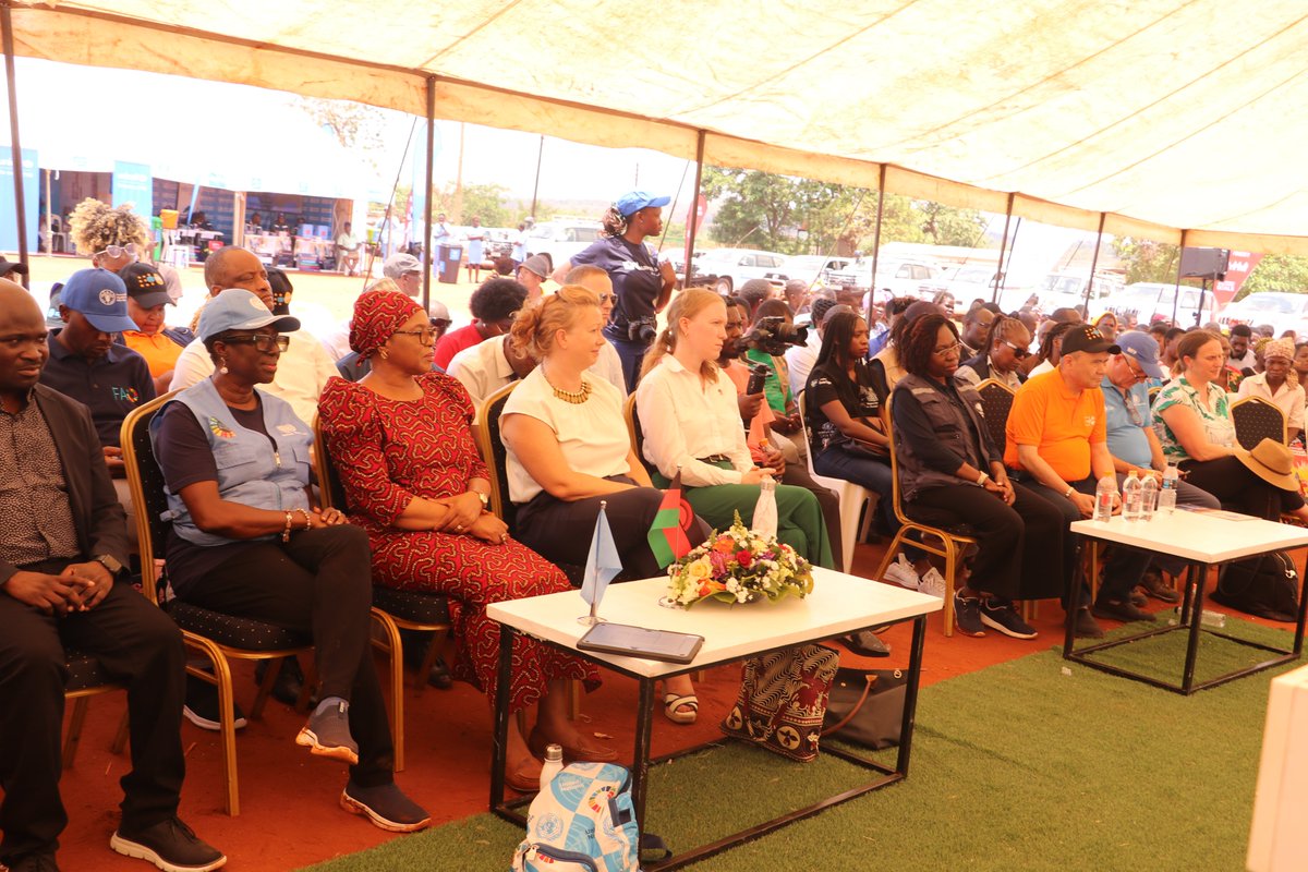UNMalawi's tweet photo. 🌍 Today, we celebrate #UNDay2024 &amp; 60 years of partnership with Malawi! 🇲🇼 Honored to be at Malingunde Primary School, where we are working together for a resilient future. Let’s take action on climate and inclusivity. #UNMalawiat60 #LeaveNoOneBehind #YouthForClimate https://t.co/G1rx4017G0