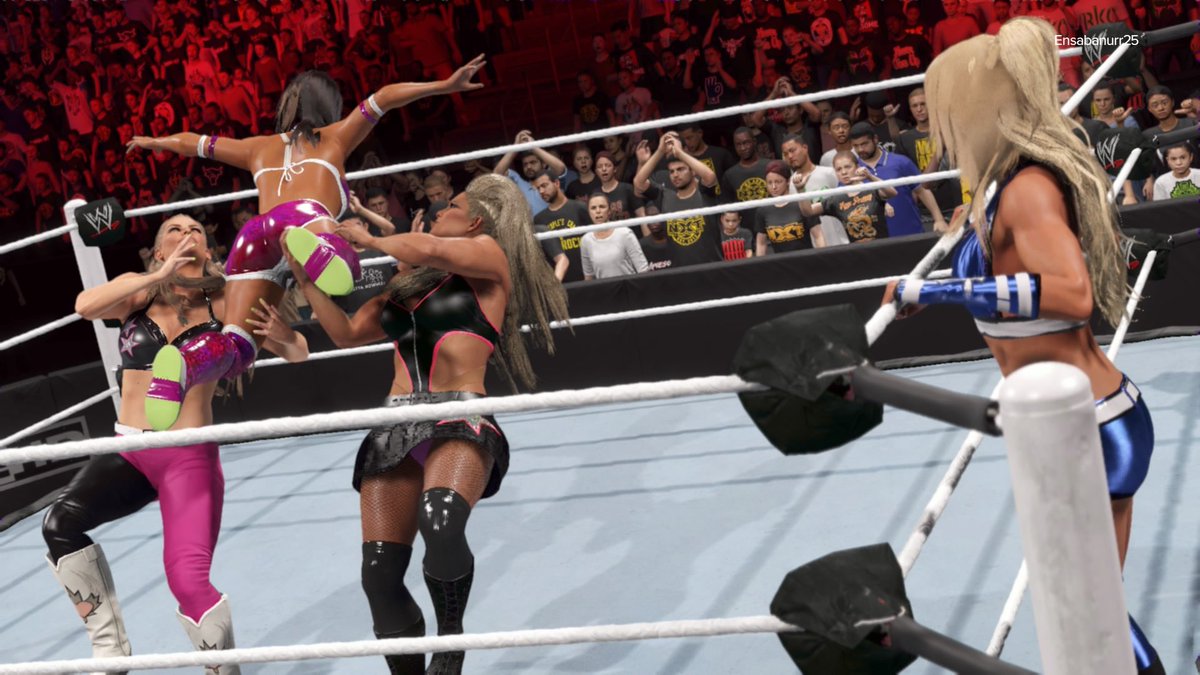 chisuy25's tweet image. Tag Team Action!
#DivasOfDoom
#LayCool 
#WWE2K24 
@WWEgames