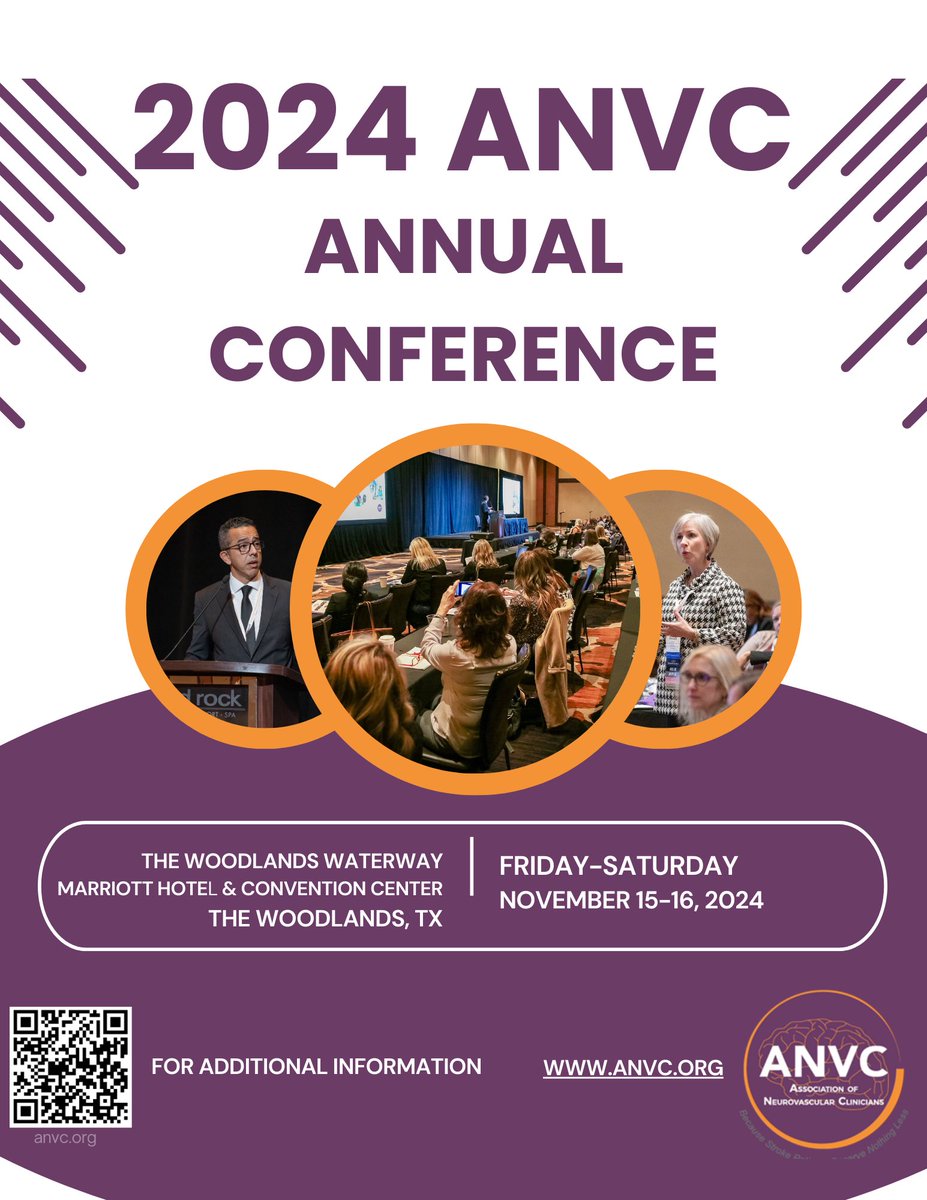 #ANVC24 is two weeks away!! 
Haven’t registered yet? This is a great week to make your plans! 
#becausestrokepatientsdeservenothingless #worldstrokeday #ANVC 

anvc.org/i4a/pages/inde…