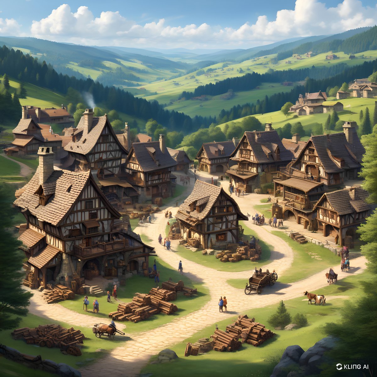 MarsMike's tweet photo. My use case is generating short videos to pimp up my presentations. Currently working on comparing modern SW-delivery workflows in a medival "The Settlers" inspired setting, where one also must manage production workflows in an Agile-Lean way.

Love my klingai generator. https://t.co/RlKXHcZbDL