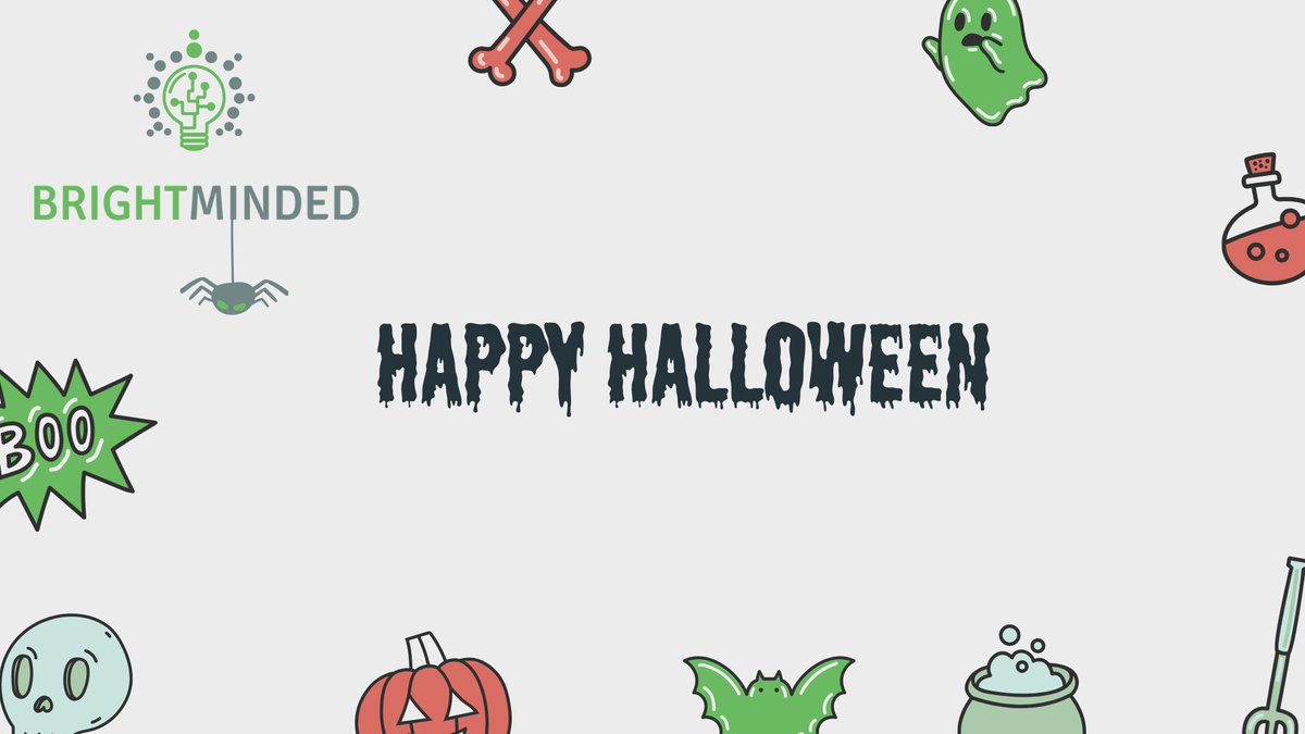 Boo! The BrightMinded team wishes you a happy Halloween!🎃

This is the time to bring your spooky spirit into the office, dress in your best costumes, put on your creativity hats and go trick and treat!

#BrightMinded #Halloween2024 #SpookySeason