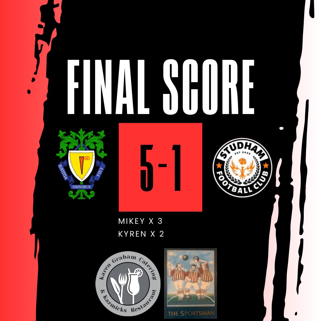 The youths put in solid performance beating Studham reserves 5-1 we progress through to the next round of the cup. #uptheyouths