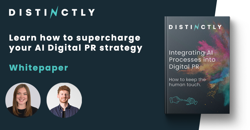 Ever wondered how other Digital PR agencies are using AI to improve their output? 🤔 

At Distinctly, there's been a huge effort from our dedicated Digital PR AI taskforce⚡to lay strong foundations with a focus on responsible adoption and quality output.

(Thread)