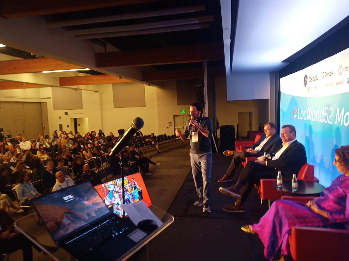 L10n_People's tweet photo. 🌍 Photo Dump from LocWorld52! 🌍
Dave Ruane is in the thick of it - connecting with industry pros, exploring new trends, and soaking up all the insights! If you’re there and up for a chat, Dave would love to connect!
#LocWorld52 #Networking #PICFinal https://t.co/cYWqXKQ7Ne