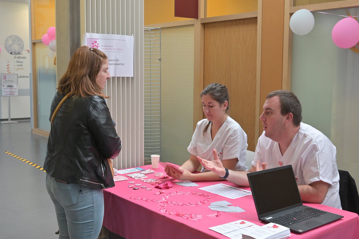 Octobre rose 2024 se termine aujourd'hui 🌸 L'occasion de faire un joli retour en images sur un mois d'actions, en faveur de la lutte contre le cancer du sein
Merci à tous nos professionnels pour leur mobilisation pendant cette période et à nos partenaires pour leur soutien 👏