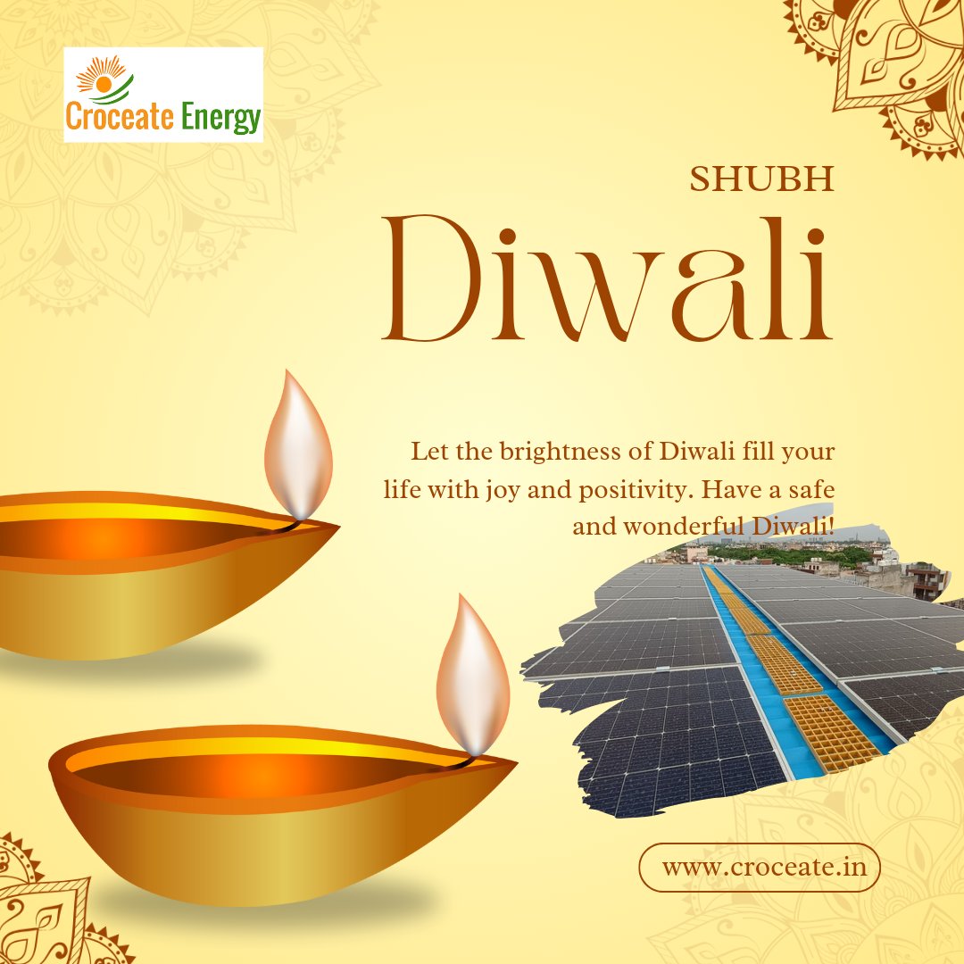 CroceateEnergy's tweet photo. Shubh Deepawali!

#HappyDiwali https://t.co/tGbBh4LSuK