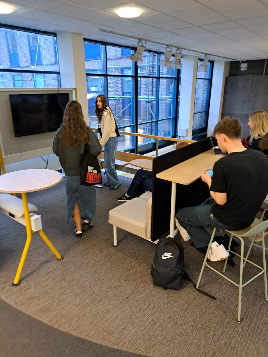 bof_furniture's tweet photo. On the Road Again!
We’re show-casing in the Physics Building, @UniofNottingham gathering feedback from students on our latest CoLab furniture system. Stop by &amp; try our products first-hand. Email hello@bof.co.uk to arrange your CoLab demo.

#research #furniture
@senator_social https://t.co/9nJ9lEOLcU