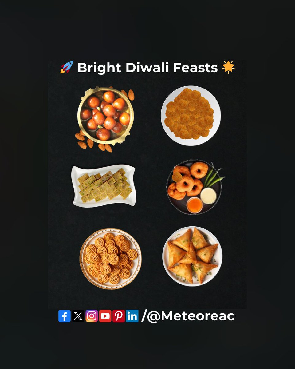 meteoreac's tweet photo. Bright Diwali Feasts 📷

https://t.co/6SrdFoscPL

#Meteoreac #BrightDiwaliFeasts #FoodAndFestivities https://t.co/g8bvqfQuho