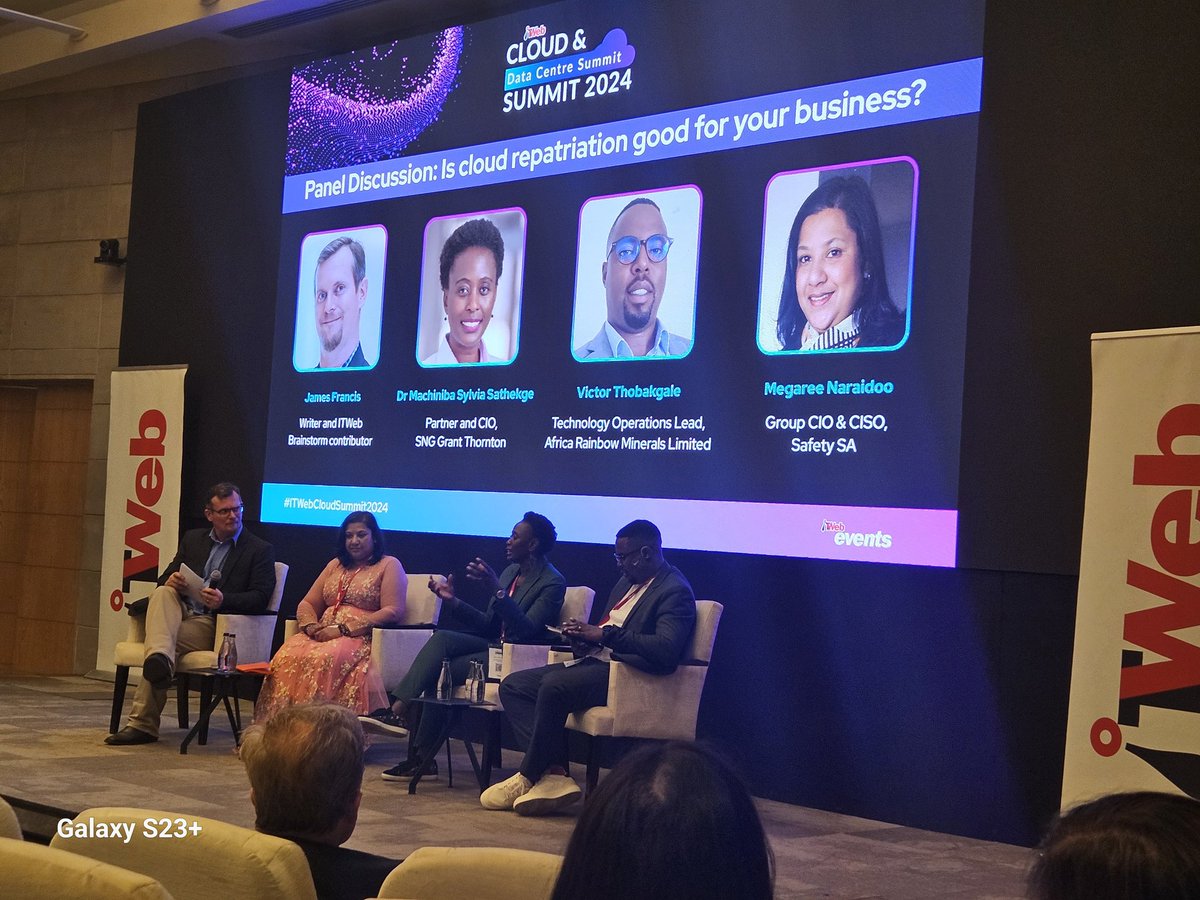 musa_gp's tweet image. @ITWeb #ITWebCloudSummit2024
Panel of expects
