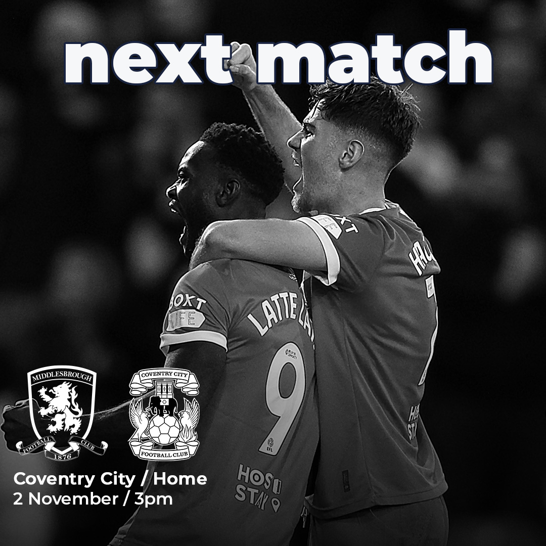 Middlesbrough FC tweet media