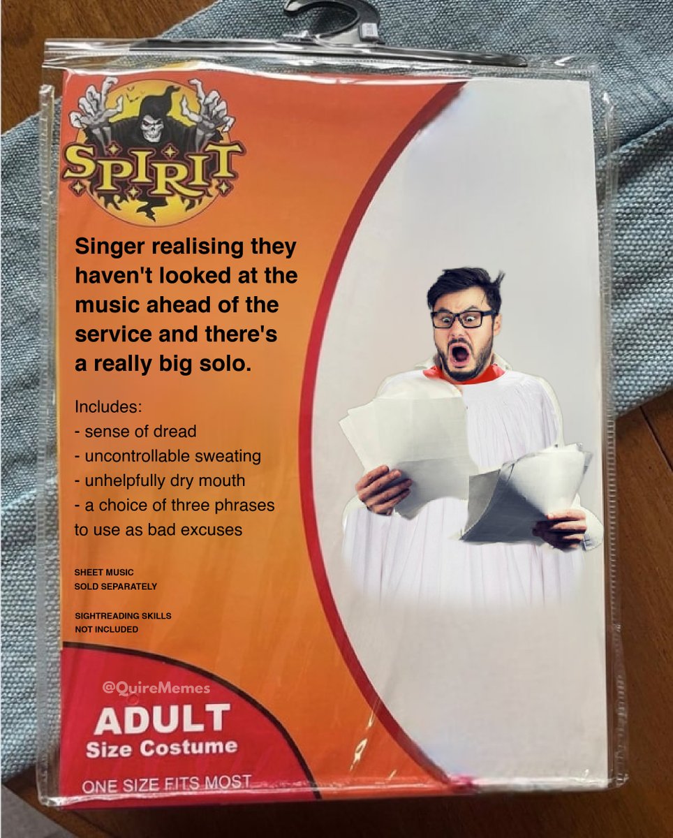 In case you haven't got a costume sorted for tonight.