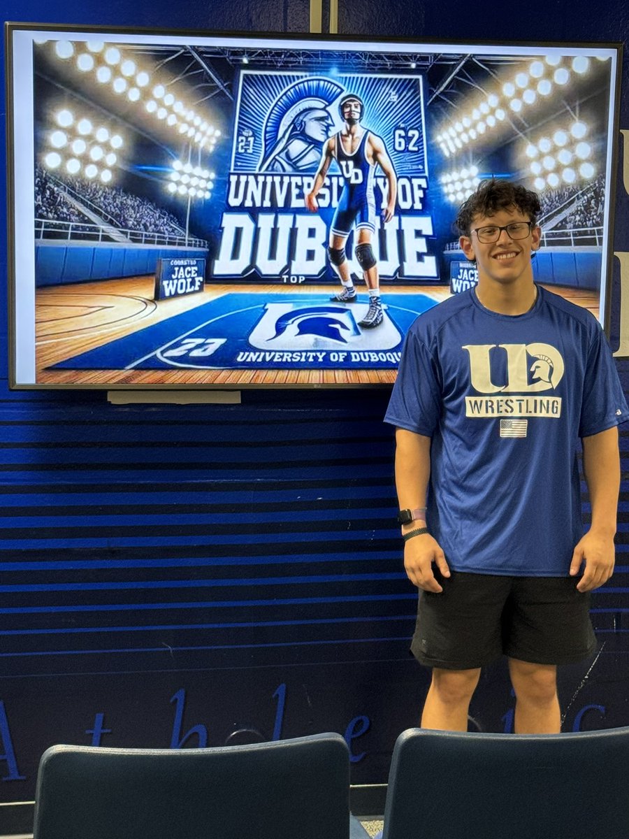 #AGTG Excited to announce that I have received an offer to wrestle at the University of Dubuque.#uncommitted <a href="/SabresAD/">Streamwood Athletics</a> <a href="/UDLEGION/">Jon McGovern</a>