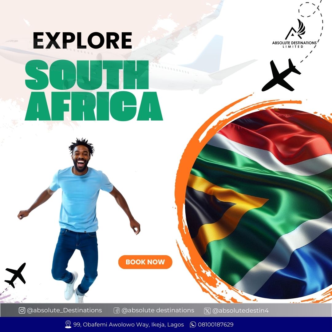 AbsoluteDestin4's tweet image. Ready to explore South Africa? Let us take care of your visa, so you can focus on the adventure ahead! 🌍✈️ #AbsoluteDestinations #TravelMadeEasy #SouthAfrica #Tourism #UK #USA #Canada #Europe