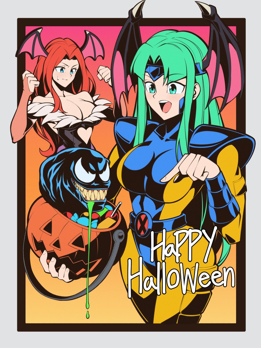 Happy Halloween!
#Darkstalkers #xmen #Halloween