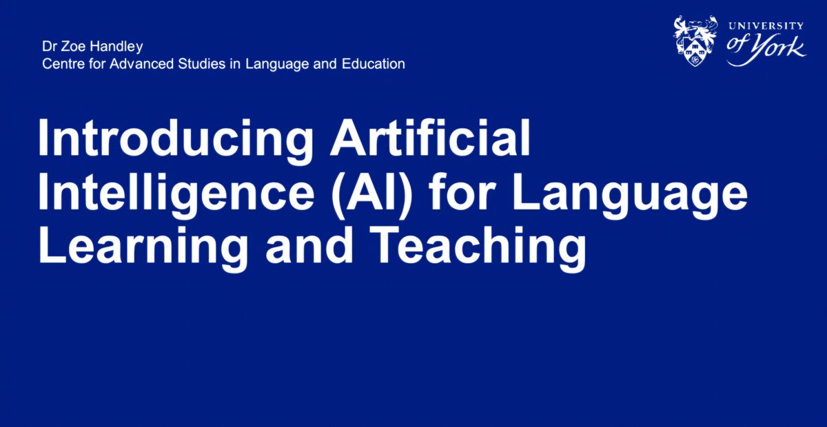 lltsigbaal's tweet photo. 🙏Huge thanks to each & every of the more than 100 attendees that joined the 1st @__BAAL #LLTSIG part of our Autumn Webinar series yesterday with @anamnino and @zooloo79🙏
🔗Slides https://t.co/XNYAB04k49
✍️ Register for more https://t.co/tuREcmJUjd
See you on 06.11! #BAAL #AI https://t.co/o1znwdlWzy