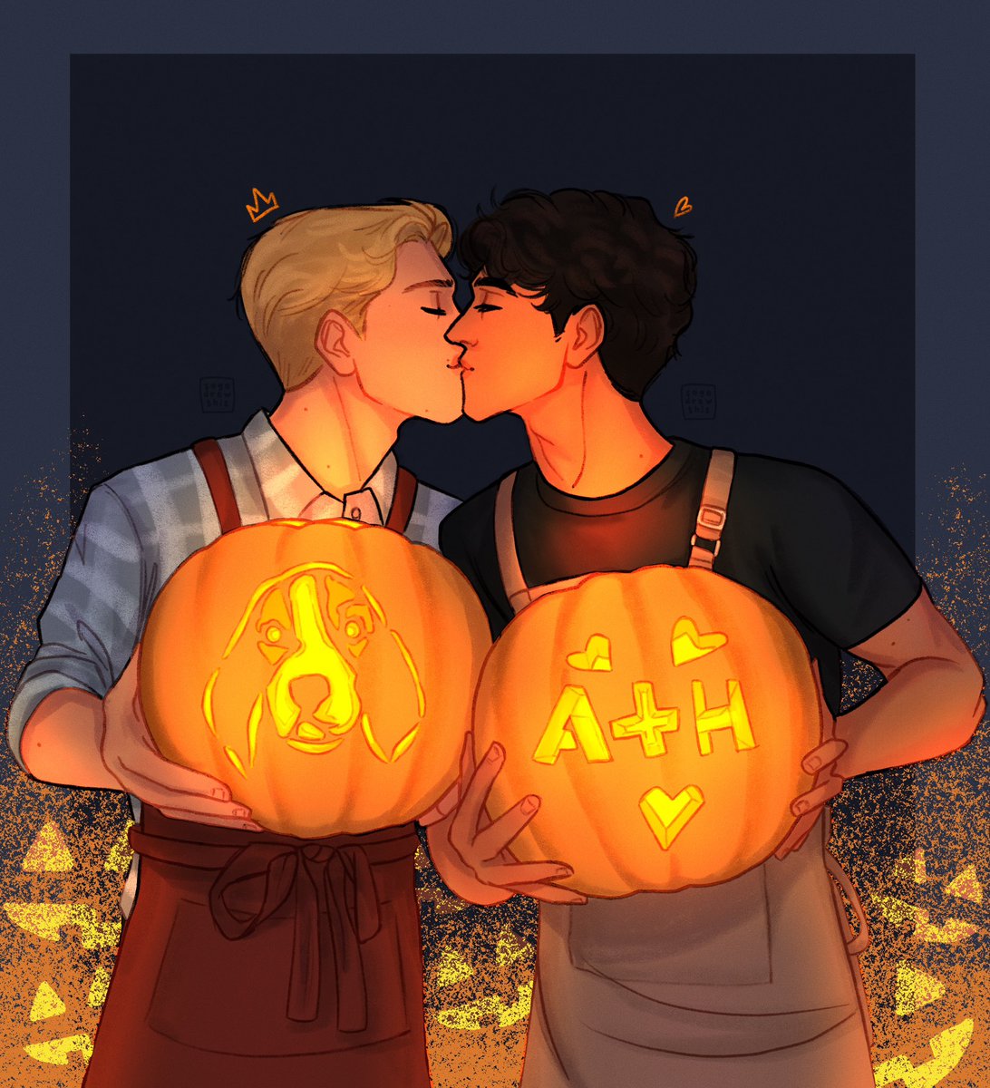 the trick to his treat, happy halloween!!🎃🕸️
#rwrb #firstprince