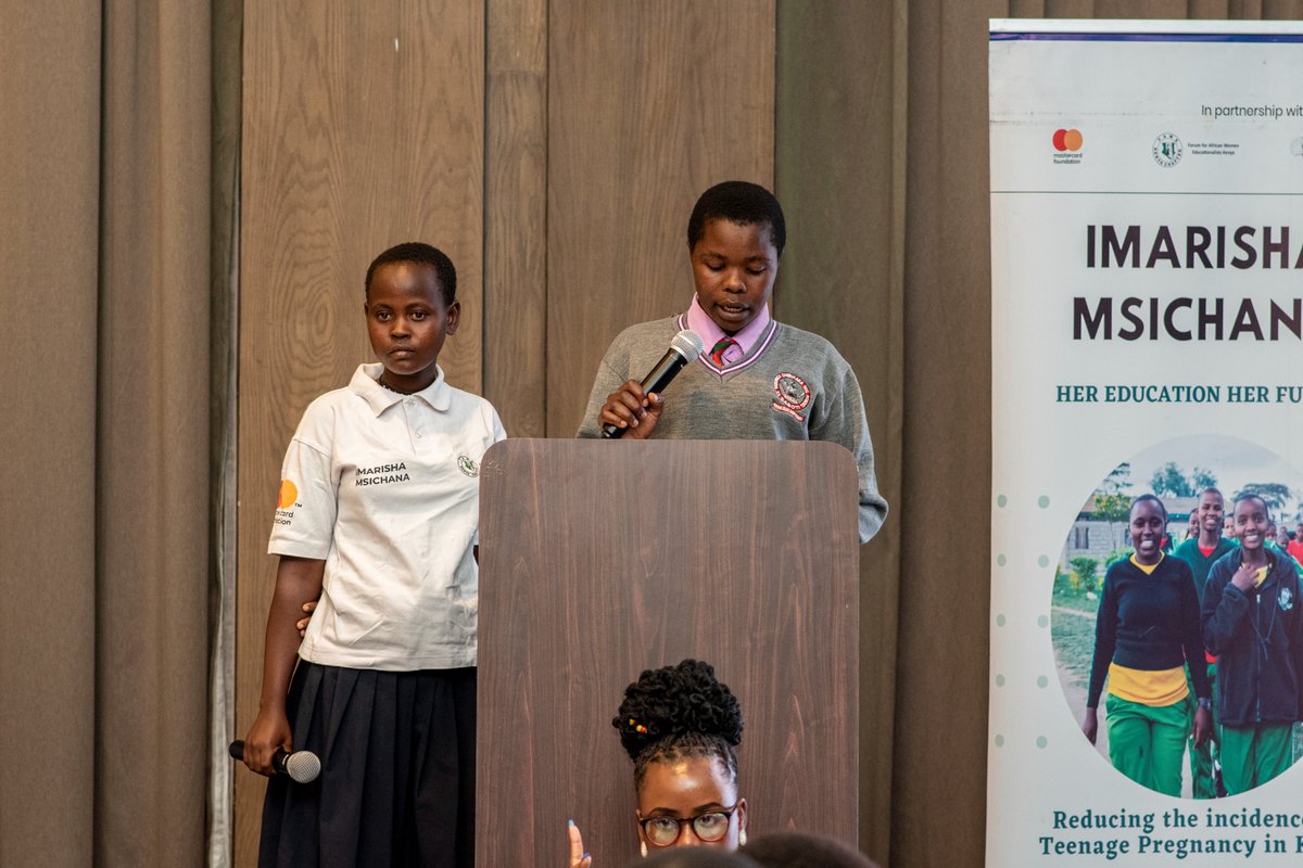 fawekenya's tweet photo. More moments from the launch of the Situational Analysis Report on Teenage Pregnancies in Kenya.

We’re grateful to everyone who joined us to shine a light on this critical issue and explore ways to create a safer, brighter future for Kenya's girls #ImarishaMsichana https://t.co/DnMs7NTCAe