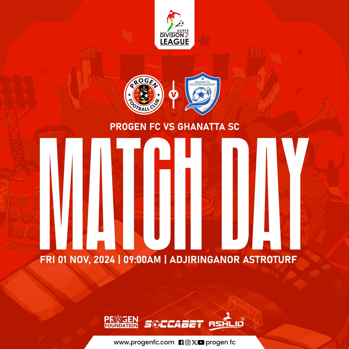 ProgenFc's tweet photo. We are hosting Ghanatta @ 9am

#progen 
#progenfc 
#pgfc
#progenfirstteam 
#matchday https://t.co/UTmDRuvKBN