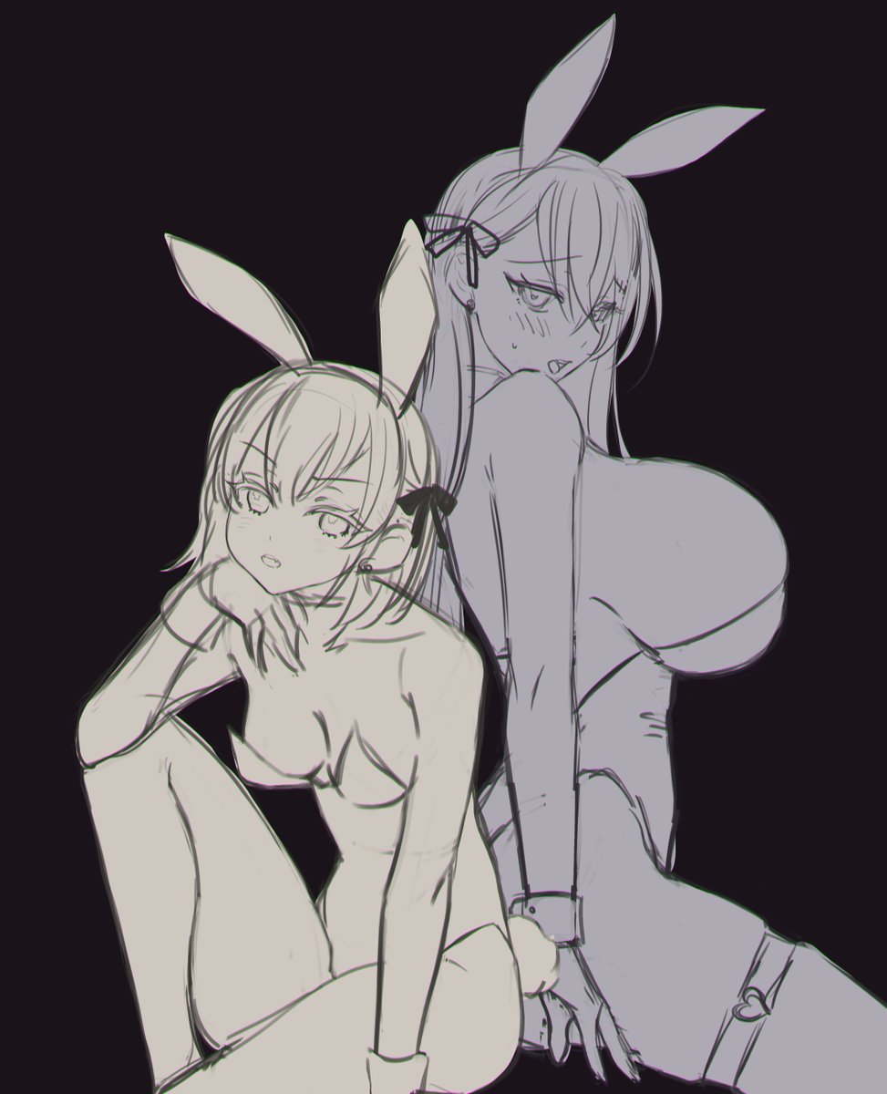 Hamstabji's tweet photo. 🐰🐰 https://t.co/xmkyOgrBDm