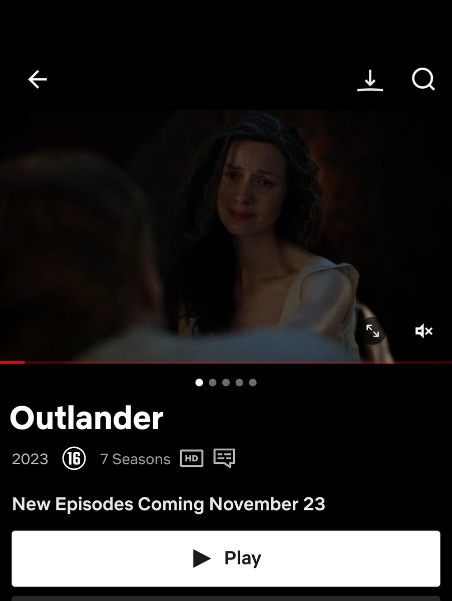So for the Belgians over here, 1 day later.
Fyi my settings are English, it is possible that Dutch settings will not have the same release date.
#Outlander 
#netflix