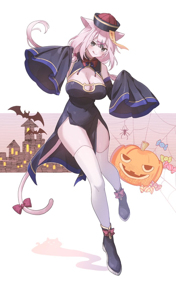 YamiMalKo's tweet image. 🎃👻❗️Trick or Treat❓👻🎃
嘻嘻~✨
又到一年一度嘅萬聖節啦🍬🍭
大家準備好未~?
我嚟回收大家嘅糖果啦✨
繪🎨:Az 老師 (@/Awonadye)
#もるこの写真 #HappyHalloween #Halloween