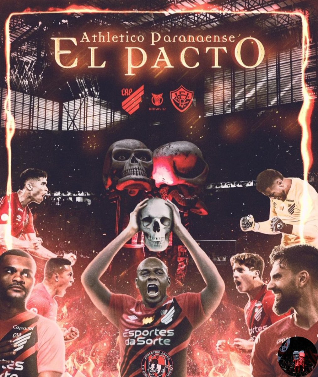 eiguioliveira's tweet image. Está chegando a hora, mais uma final, e o #PactoRubroNegro está mais selado do que nunca! 🌪️☠️

🎨 @AthleticoLouco 

#Athletico #ModoCaldeirao