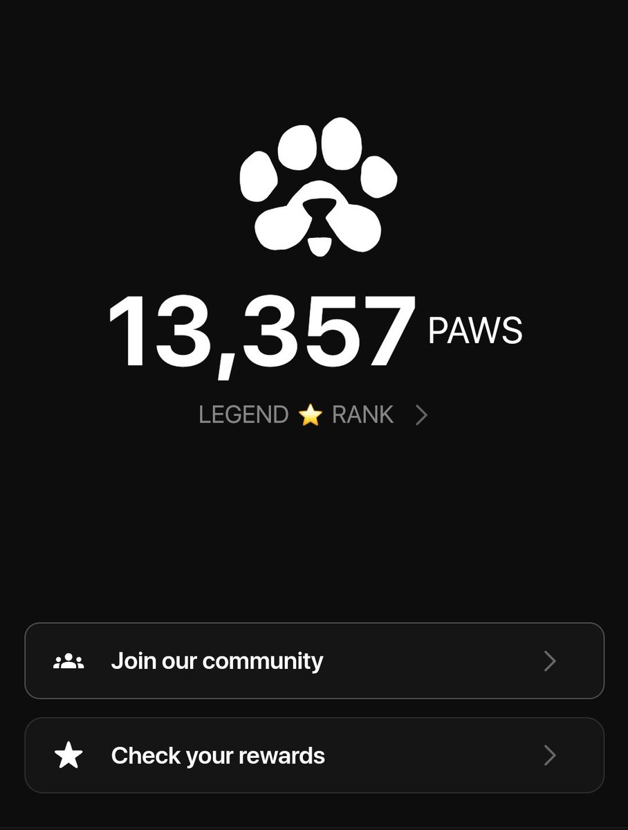 PAWS community is about to reach 7 million users after 2 days of launch.😍

t.me/PAWSOG_bot/PAW…

#PAWS