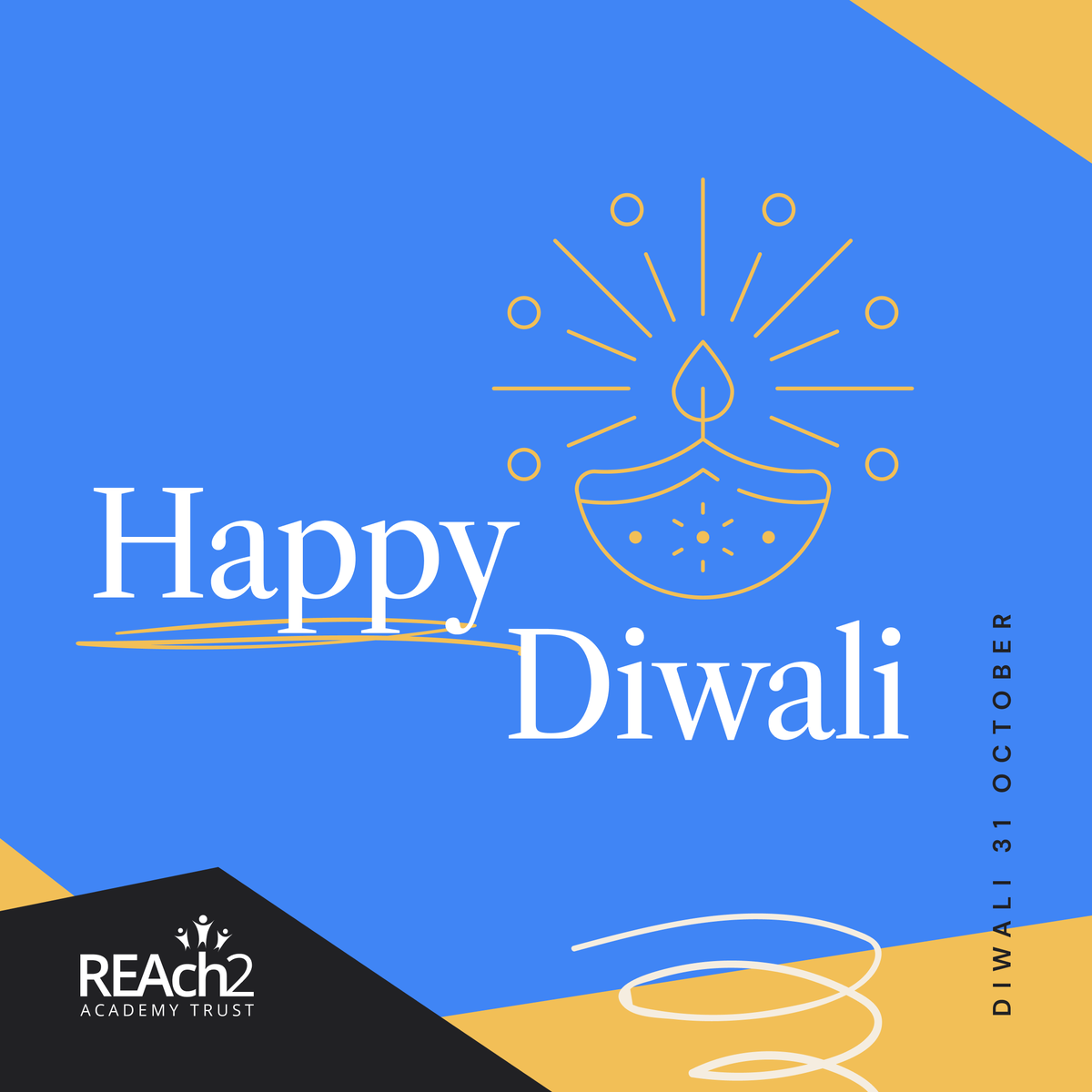 Wishing our REAch2 community a bright and joyful Diwali! 🪔 May this Festival of Lights bring warmth and positivity to all our children, staff, and families. Together, we shine brighter! #HappyDiwali