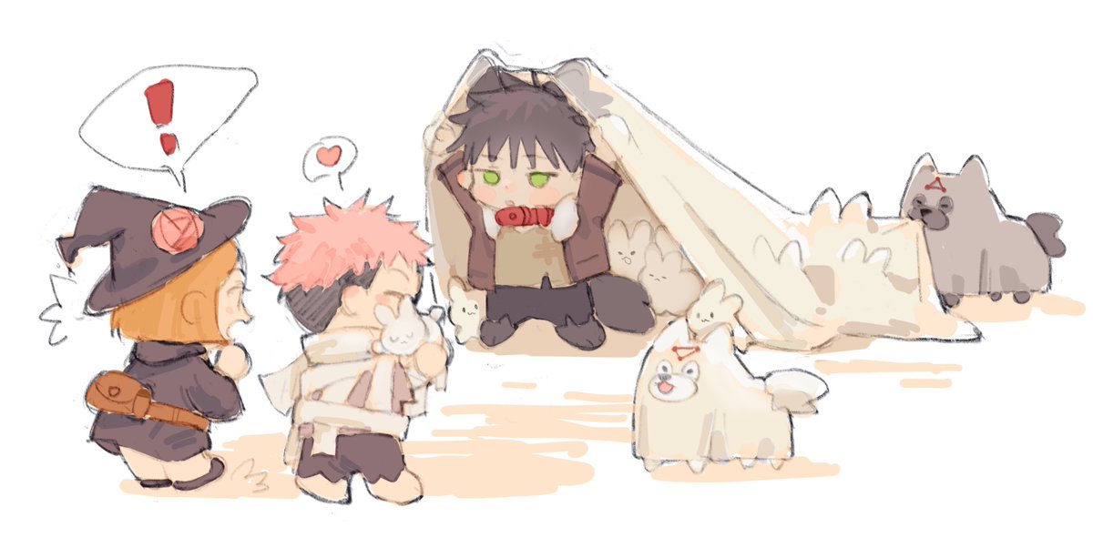 球：🐰たちも🎃パレードに参加したい