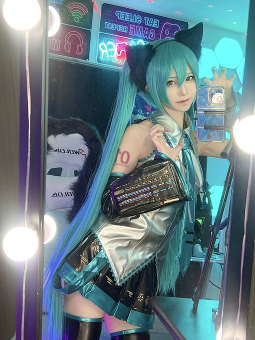 コスプレイヤーしらゆき（しらゆきミク）のTwitter画像9