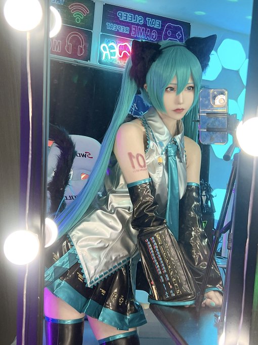 コスプレイヤーしらゆき（しらゆきミク）のTwitter画像8