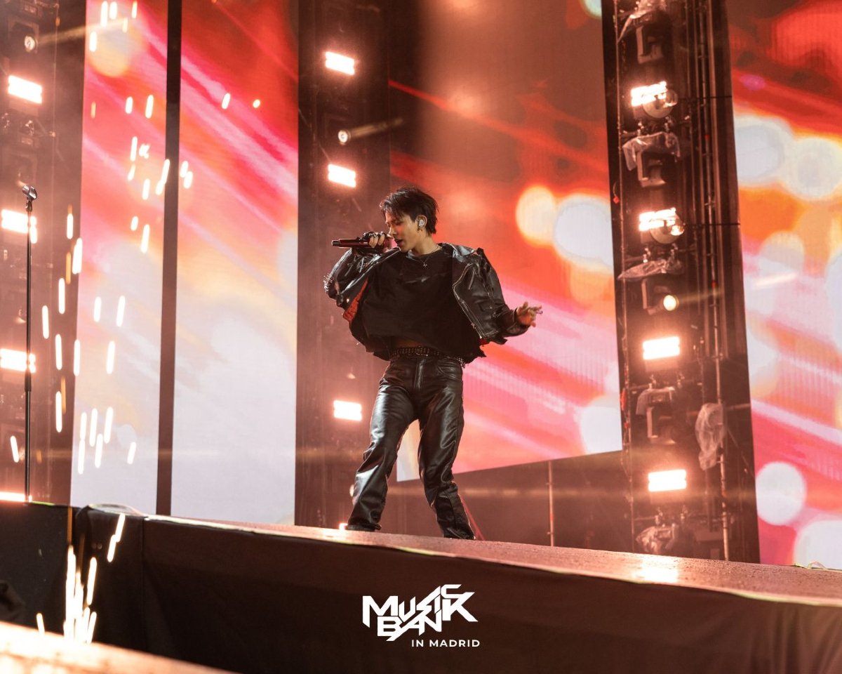 heeseungcokr's tweet photo. HEESEUNG’S SPECIAL STAGE “CAN’T FEEL MY FACE” AT MUSIC BANK IN MADRID 

HE'S REALLY A SUPERSTAR 🔥 https://t.co/l2quprJs95