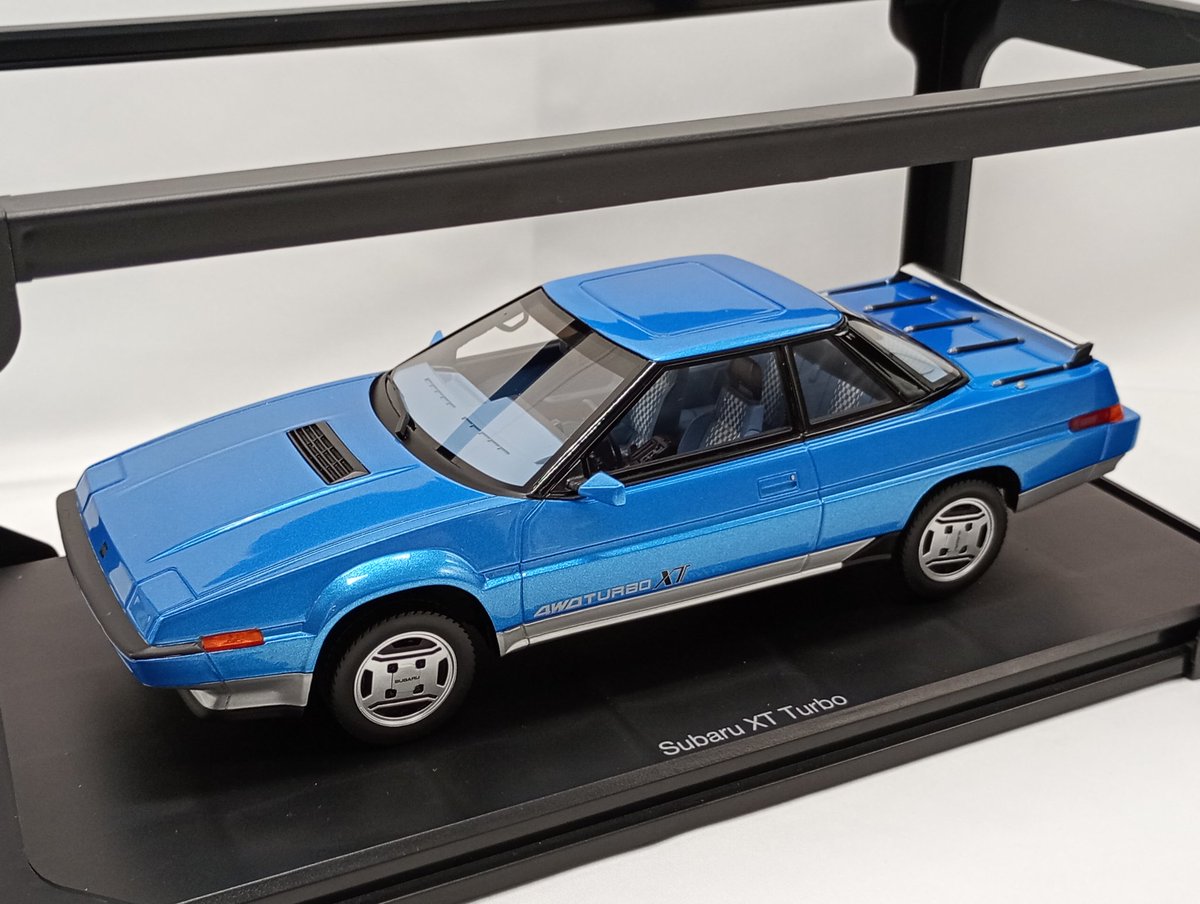 DNA COLLECTIBLES 1/18 スバル XT ターボ 4WD 1985 ブラック SUBARU XT