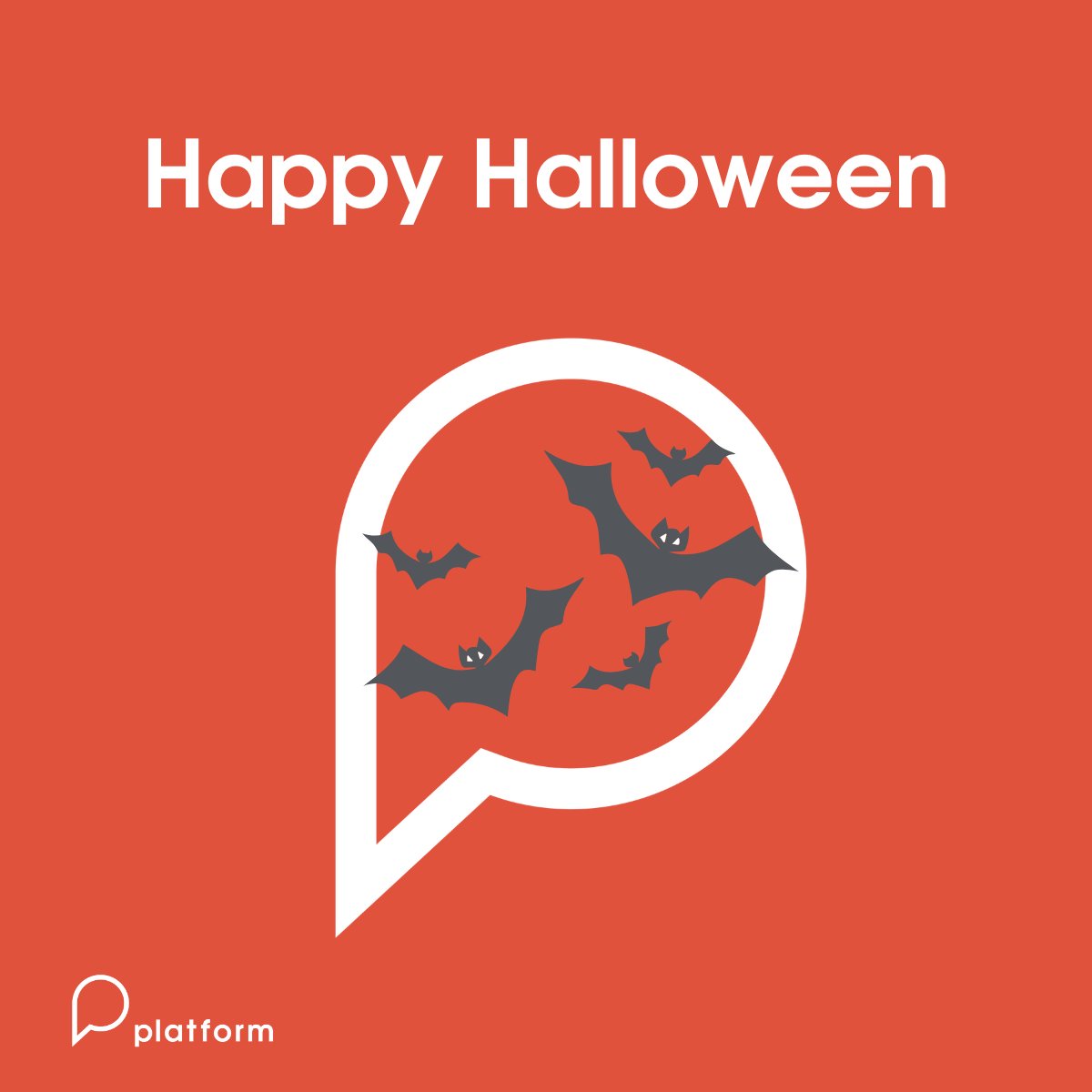 Happy Halloween from all of us at Platform! 🎃