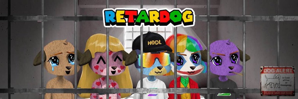 retardiodogs's tweet photo. Check out our first collection NFTs on Magic Eden! 🌌✨ The Retardogs’ story started in confinement, behind bars crafted by the dev who rugged. When we took over as a CTO, we freed them literally. Our first collection, with its chaotic glitch style, captures their journey from restricted beginnings to freedom and rebellion. By purchasing a Retardog, you’re supporting a community that values every holder and fuels our vision. Start your collection here: https://t.co/okpfDEw6Be 🤡🫵🐕 #Retardiodogs #CommunityTakeover