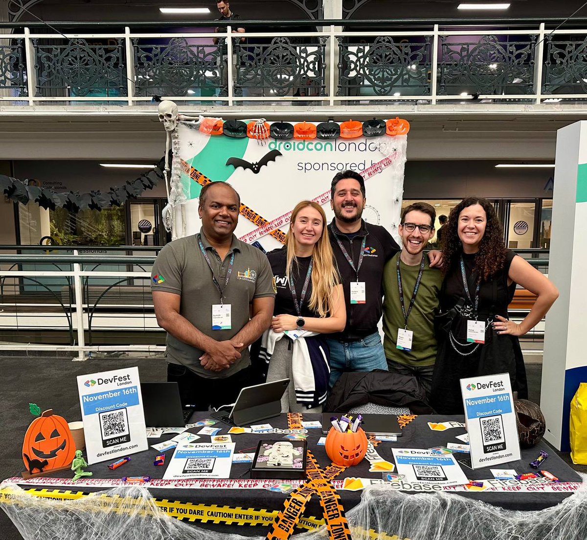 Katya Vinnichenko (@vertigo87) on Twitter photo My most fav booth at any conference!
Go <a href="/googledevgroups/">Google Developer Groups</a>!
@GDG_London are doing incredible job promoting upcoming #DevFest London 🔥🔥🔥
(next photo should be with <a href="/KelkarRenuka/">Renuka Kelkar</a> and <a href="/lineargs/">Goran Minov (He/Him)</a>) My most fav booth at any conference!
Go <a href="/googledevgroups/">Google Developer Groups</a>!
@GDG_London are doing incredible job promoting upcoming #DevFest London 🔥🔥🔥
(next photo should be with <a href="/KelkarRenuka/">Renuka Kelkar</a> and <a href="/lineargs/">Goran Minov (He/Him)</a>)