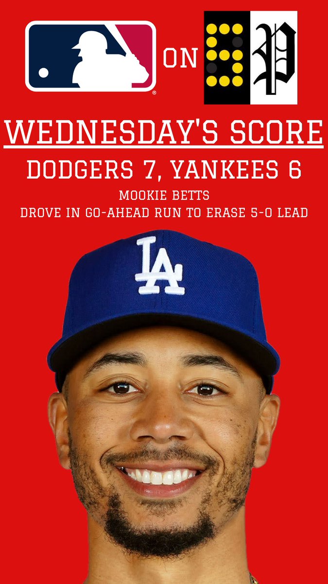 MLB on Scoreboard Page tweet media