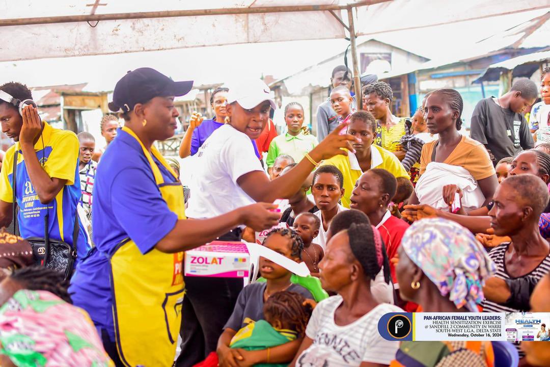 Our Finance Director Dekawei Indutimi Vera during her opening statement Spoke about the need to Maintain healthier communities to improve livelihoods.
The Health symposium registered over 50 participants in Sandfill 2 community ogbe ijoh Warri South West in Delta State
#SDGs