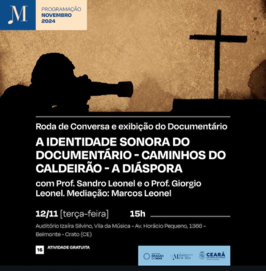 Convido a todas, todos e todes para assistir e participar da roda de conversa.