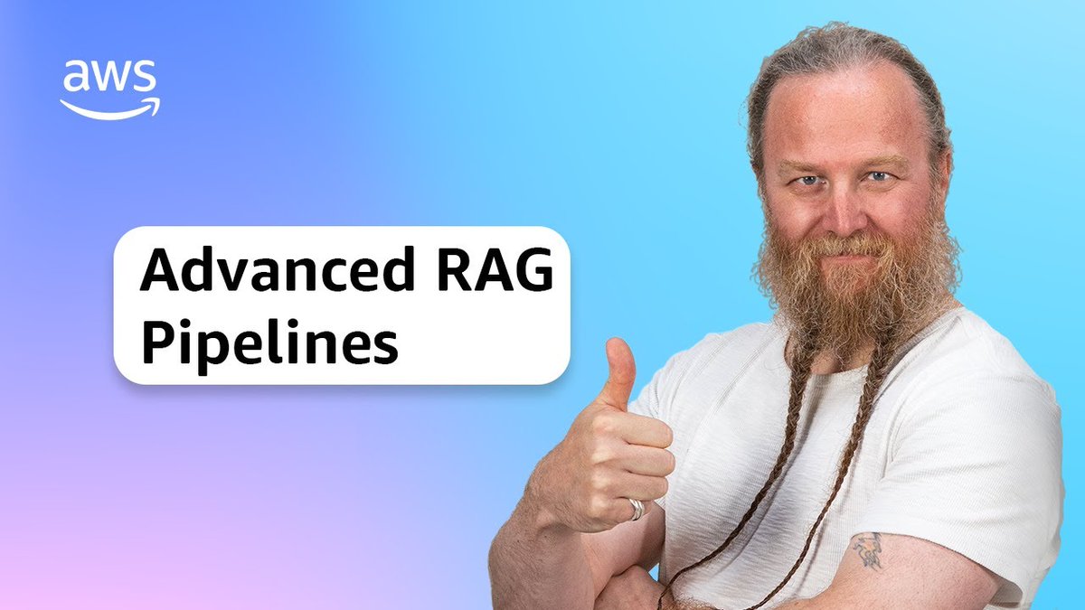 Stuart Clark (@bigevilbeard) on Twitter photo Just dropped a new video on <a href="/awsdevelopers/">AWS Developers</a>
Advanced RAG Pipelines with LlamaIndex & Amazon Bedrock youtu.be/crRyVZldwtg?si…
See how LlamaIndex and Amazon Bedrock combine to create powerful AI systems. Just dropped a new video on <a href="/awsdevelopers/">AWS Developers</a>
Advanced RAG Pipelines with LlamaIndex & Amazon Bedrock youtu.be/crRyVZldwtg?si…
See how LlamaIndex and Amazon Bedrock combine to create powerful AI systems.