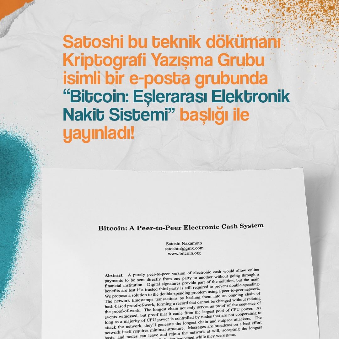 satoshicomtr's tweet image. 🎉#BitcoinWhitePaper 16 Yaşında!