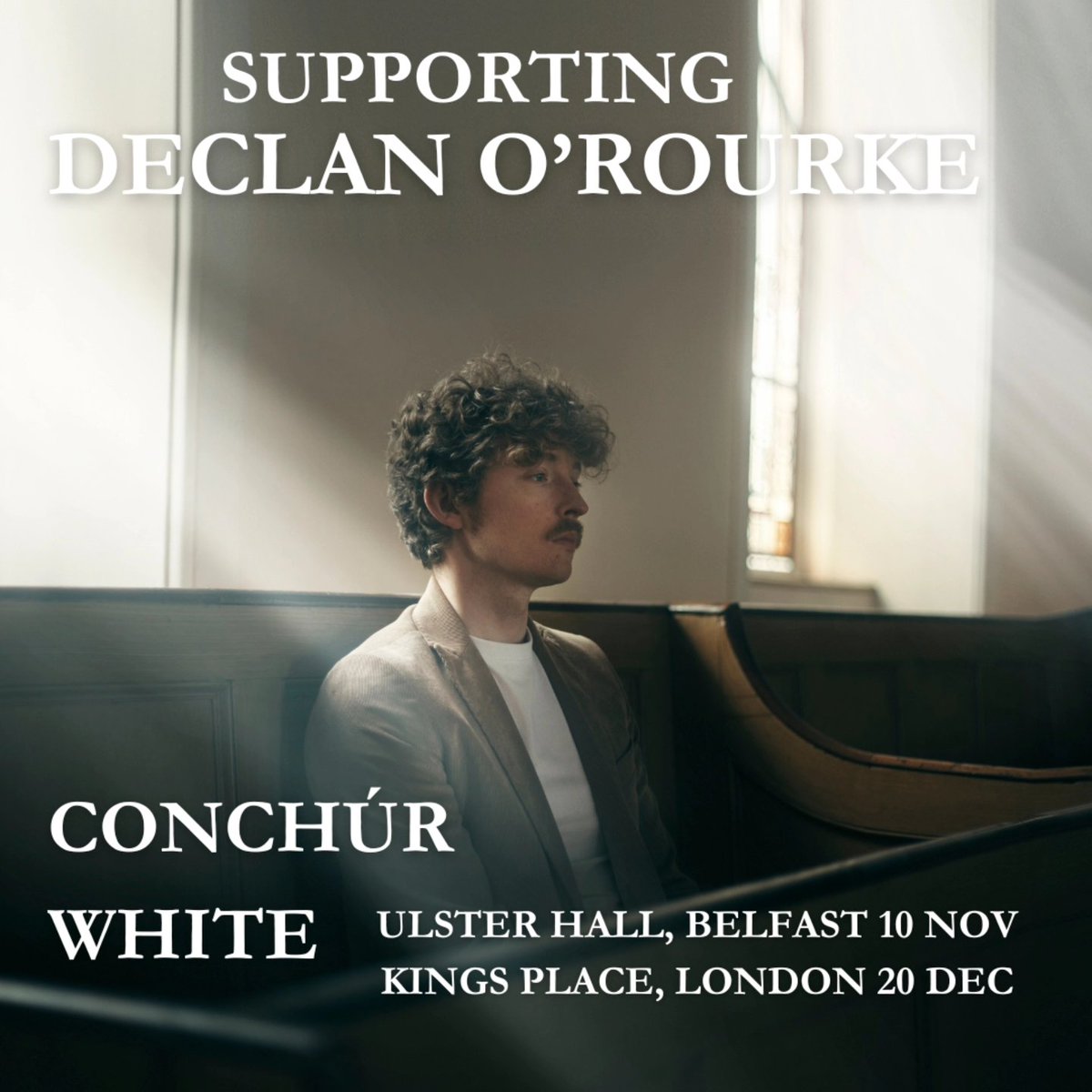 Conchúr White (@conchurwhite) on Twitter photo Come along to <a href="/UlsterHall/">Ulster Hall | Live Entertainment Belfast</a> or The King's Palace where I'll be supporting the brilliant <a href="/declanorourke/">Declan O'Rourke</a> Come along to <a href="/UlsterHall/">Ulster Hall | Live Entertainment Belfast</a> or The King's Palace where I'll be supporting the brilliant <a href="/declanorourke/">Declan O'Rourke</a>